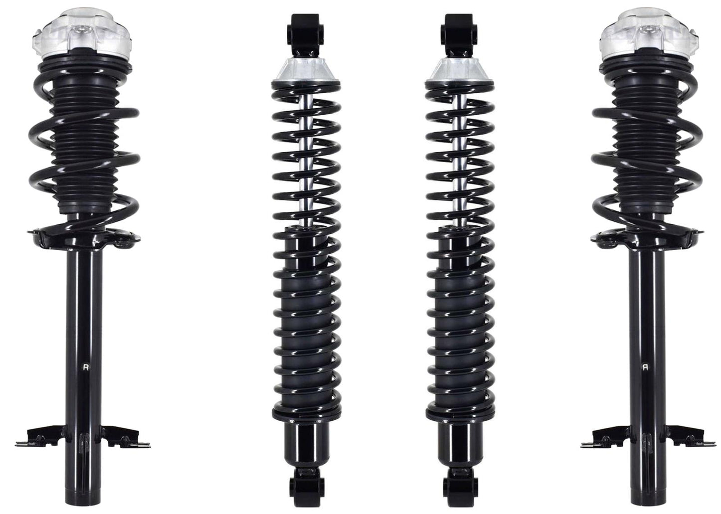 Front Coil Spring Struts & Rear Coil Spring Shocks For Ram Promaster 1500 14-24