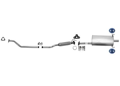 Resonator Pipe Muffler Exhaust Sys for Acura RSX Base Model 2002 2003 2004 2006