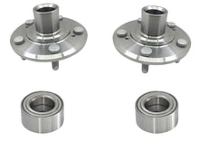 2 Front Hub & Hub Bearing for Honda CR-V Honda Prelude 1997 1998 1999 2000 2001