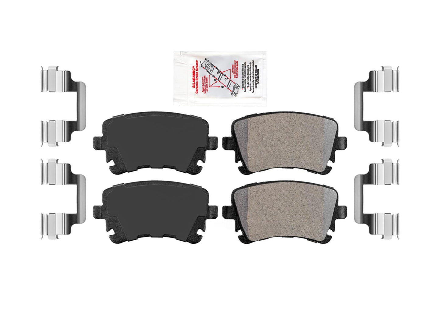 Upgraded Front & Rear Disc Brake Pads OE Style for Audi SQ5 2014 2015 2016 2017