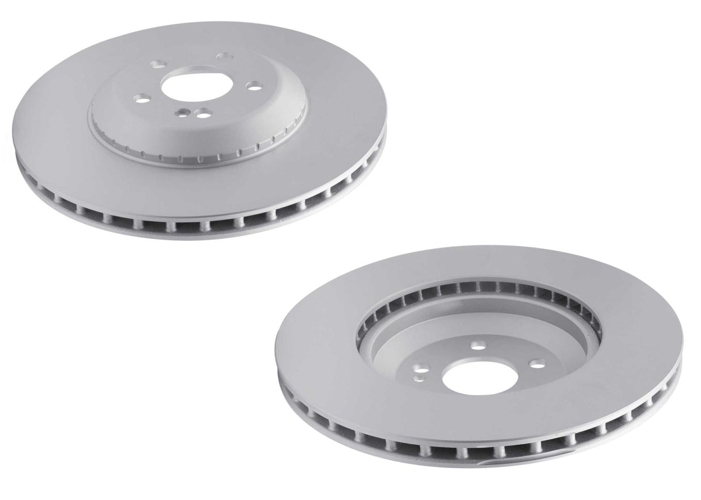 Rear Coated Disc Brake Rotor & Pad for Mercedes Benz GLS450 2019 2020 2021 2023