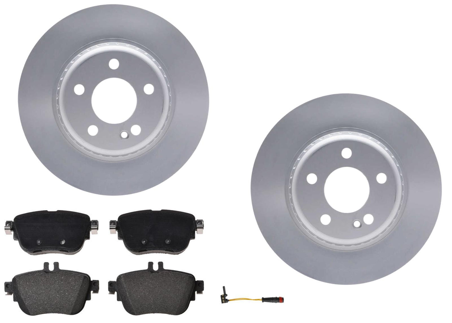 Rear Disc Brake Rotors & Brake Pads For Mercedes Benz E300 E350 2017 2021 2023