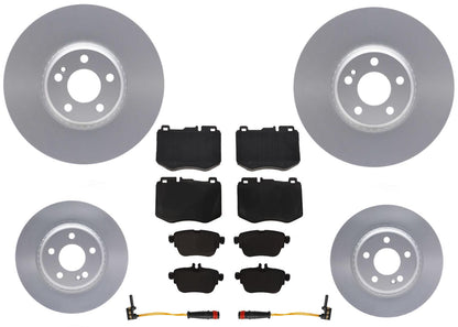 Disc Brake Rotors & Brake Pads For Mercedes Benz E350 Base Model 2020 2021 2023