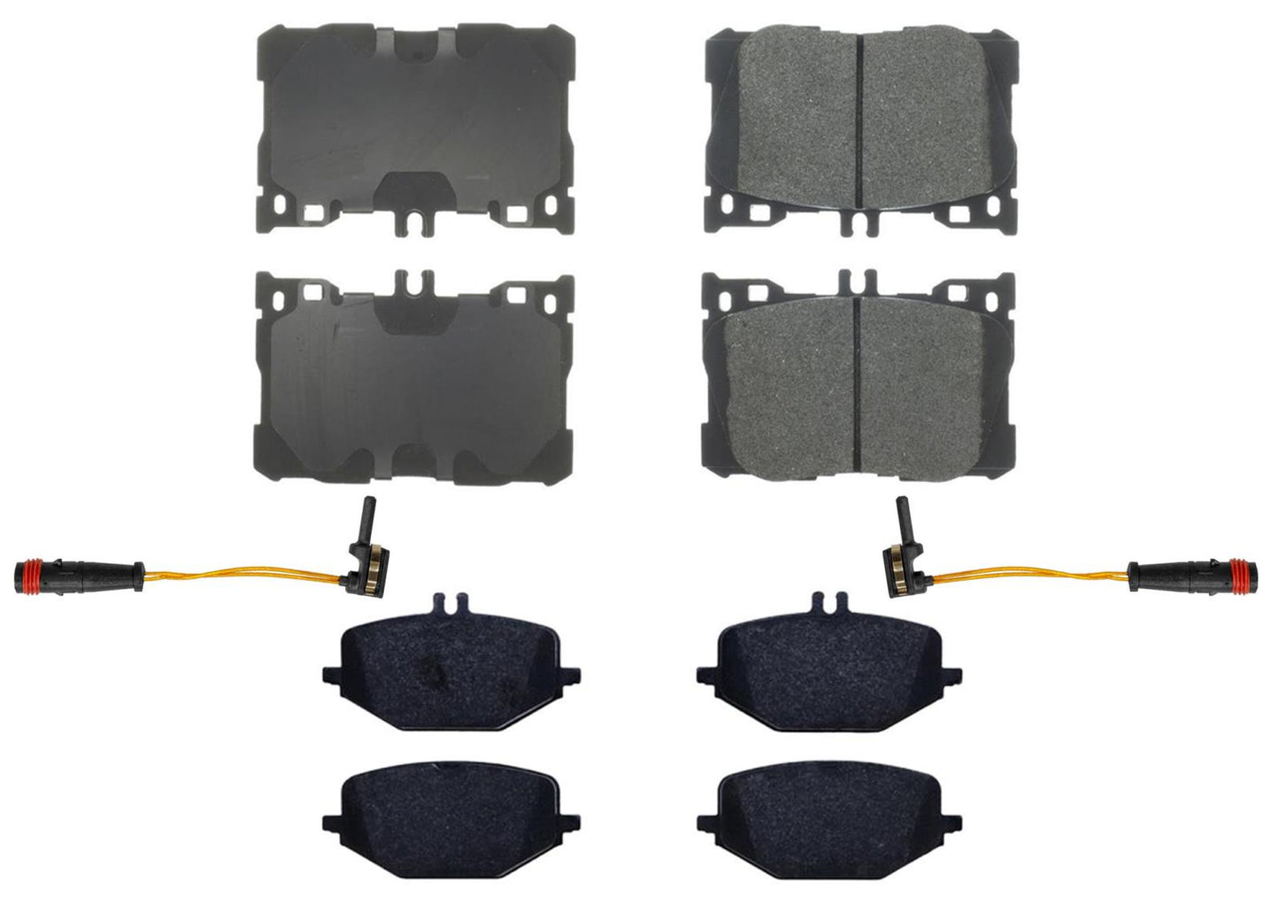 EFR Euro Front and Rear Disc Brake Pads for Mercedes Benz GLS450 2019 2021 2023