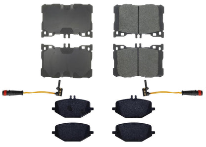 EFR Euro Front and Rear Disc Brake Pads for Mercedes Benz GLS450 2019 2021 2023