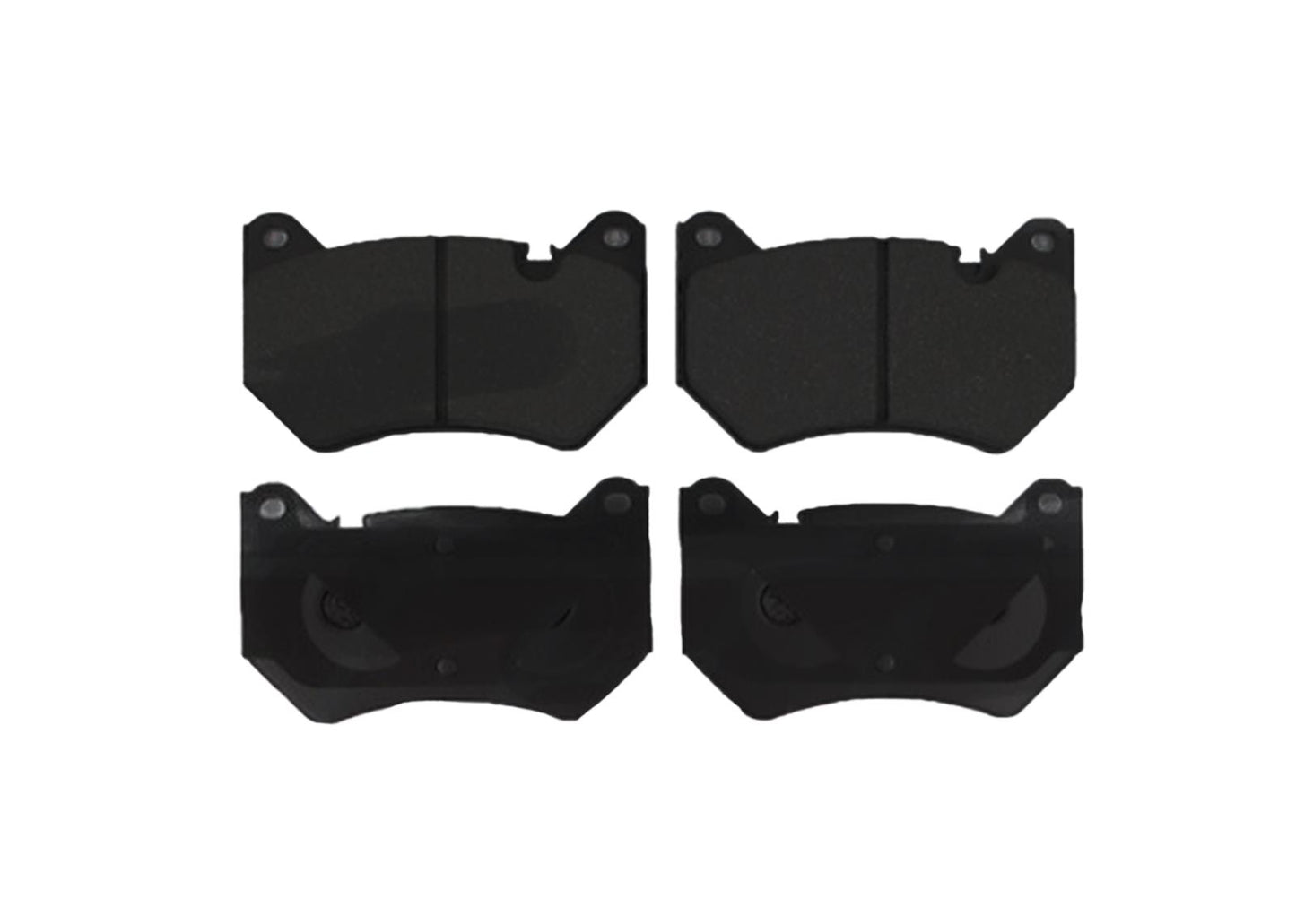 Front GEO Coated Rotors & EPS Brake Pads For Audi Q5 18-24 W/ Brmbo Calipers