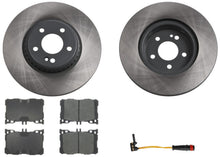 Coated Disc Brake Rotors & Pads for Mercedes Benz GLC43 AMG 2017 2018 2022 2023
