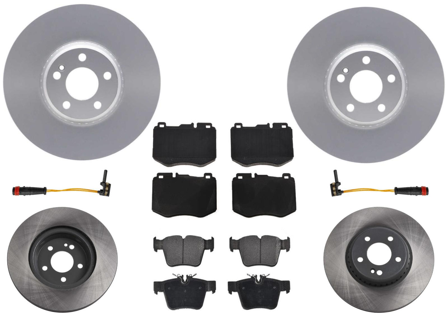 Disc Brake Rotors Brake Pads for Mercedes Benz GLC300 2020 2021 2022 2023