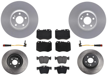 Disc Brake Rotors Brake Pads for Mercedes Benz GLC300 2020 2021 2022 2023