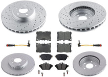 Disc Brake Rotors Brake Pads for Mercedes Benz E300 4Matic Sport 2017 2018 2019