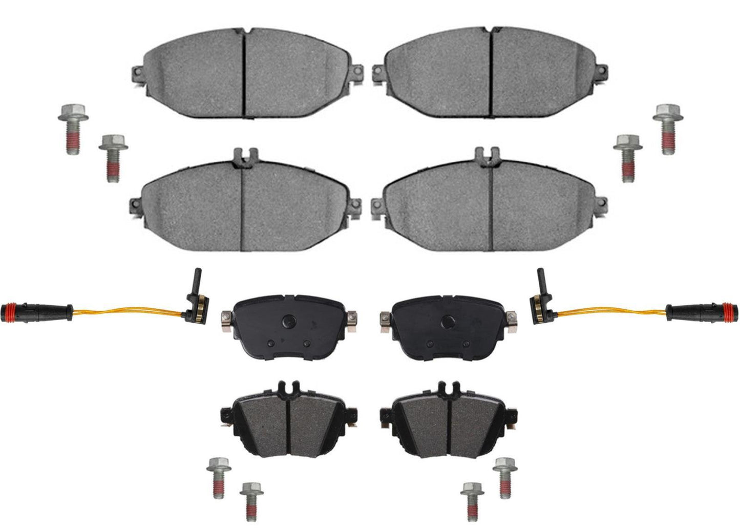 Front & Rear EPS R90 Certified Brake Pads For Mercedes Benz E300 2018-2019
