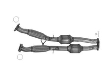 Front Left Right Lower Catalytic Converters for Volvo XC90 3.2L 2007 2009 2010