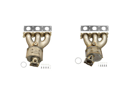 Front Left Right Lower Catalytic Converters for Volvo XC90 3.2L 2007 2009 2010
