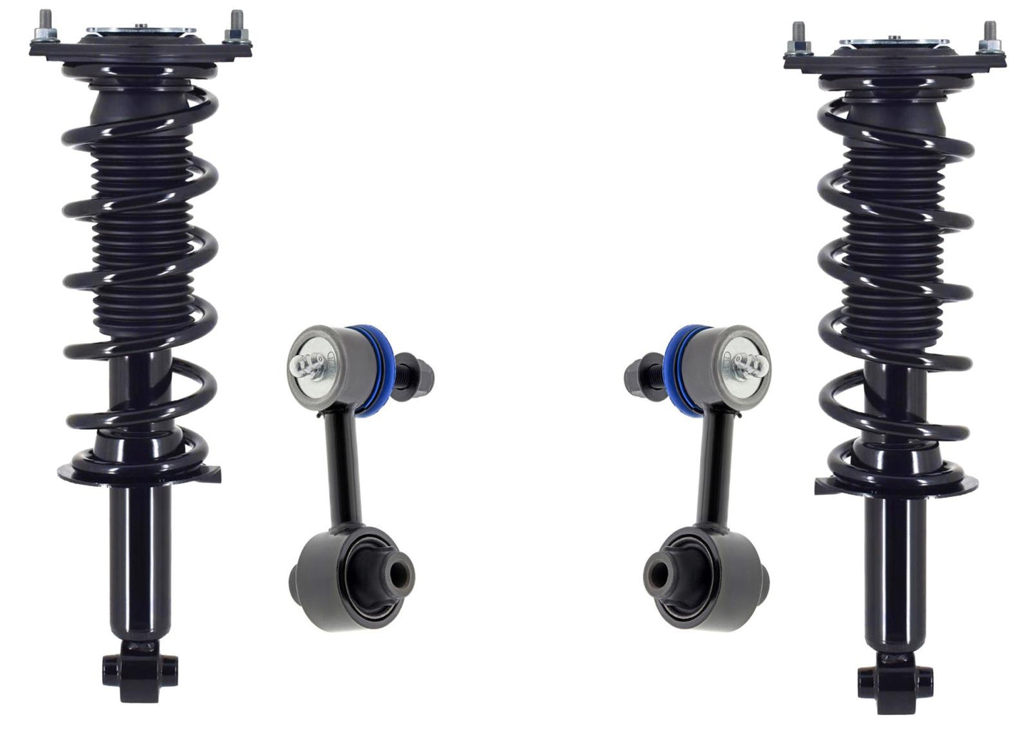 Rear Complete Struts W/ Coil Spring & Links For Subaru Legacy 2020 2021 2024
