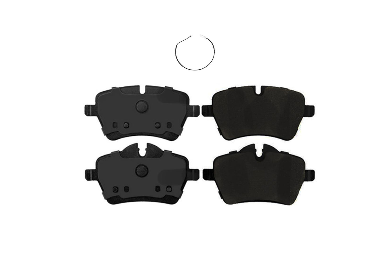 Front Coated Rotors & EPS Brake Pads For Cooper Countryman S 2011 2012 2014 2016