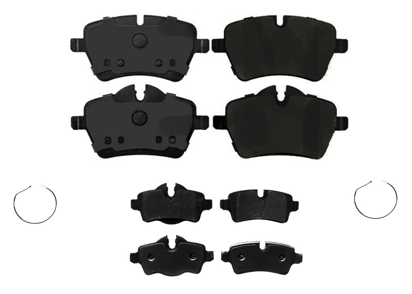 Front & Rear EPS R90 Certified Brake Pads For Mini Cooper Countryman 2011-2016