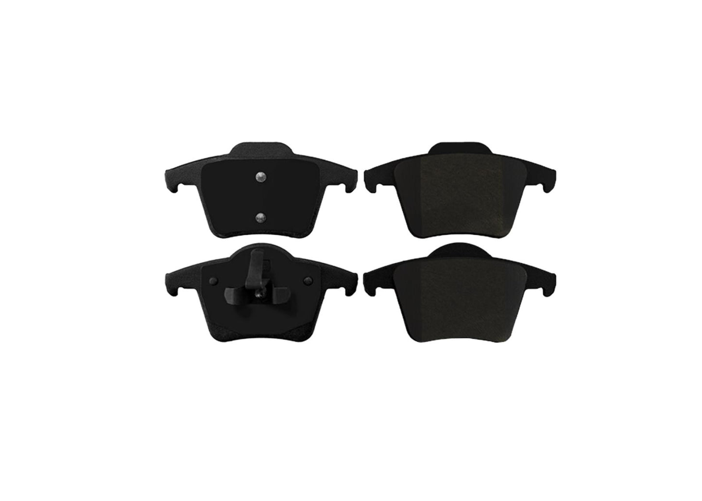 Front Rotor Front & Rear EPS R90 Certified Brake Pads For XC90 03-14 W/ 328MM