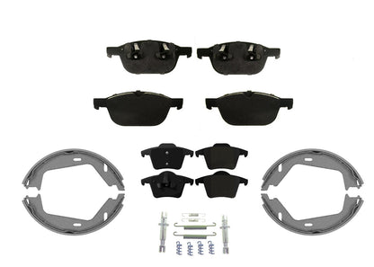 Front & Rear EPS R90 Certified Brake Pads & Shoes For XC90 2003-2014 W/328MM - Photo 1