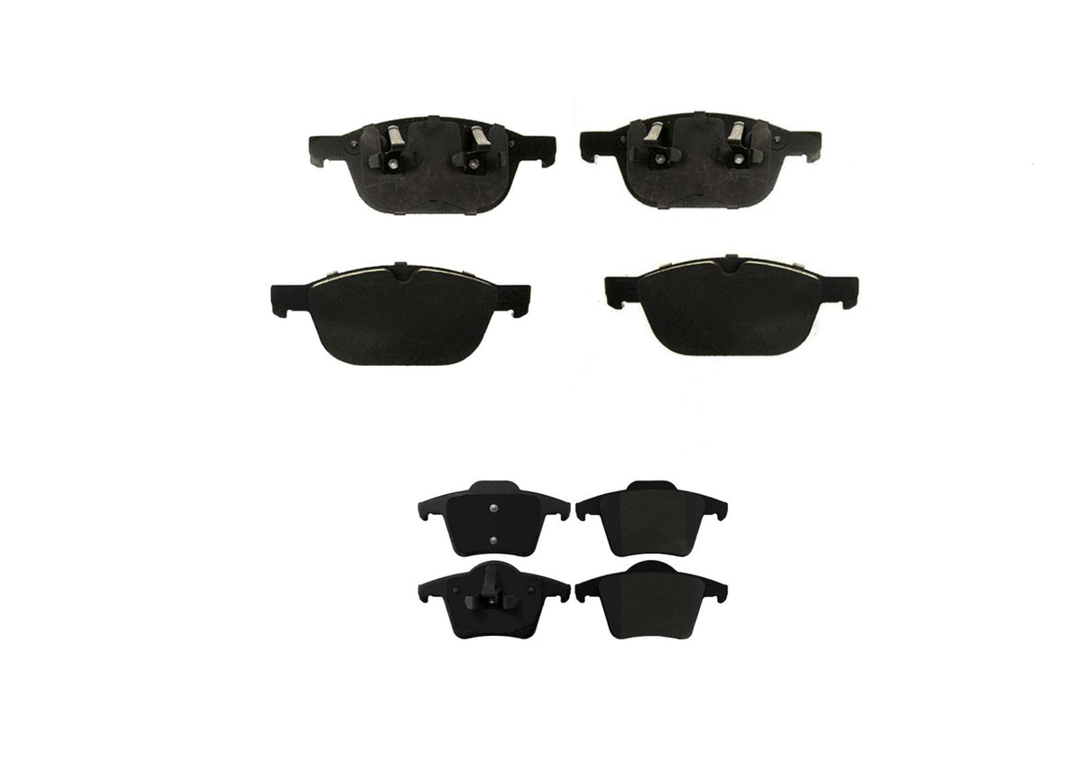 Front & Rear EPS R90 Certified Brake Pads & Shoes For XC90 2003-2014 W/328MM - Photo 3