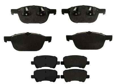 Front & Rear EPS R90 Certified Brake Pads For Volvo XC60 2010 2012 2013 2016