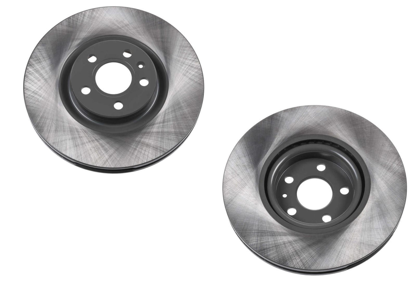 Front GEO Coated Rotors & EPS Brake Pads For Volvo XC40 2019 2022 2024 322MM