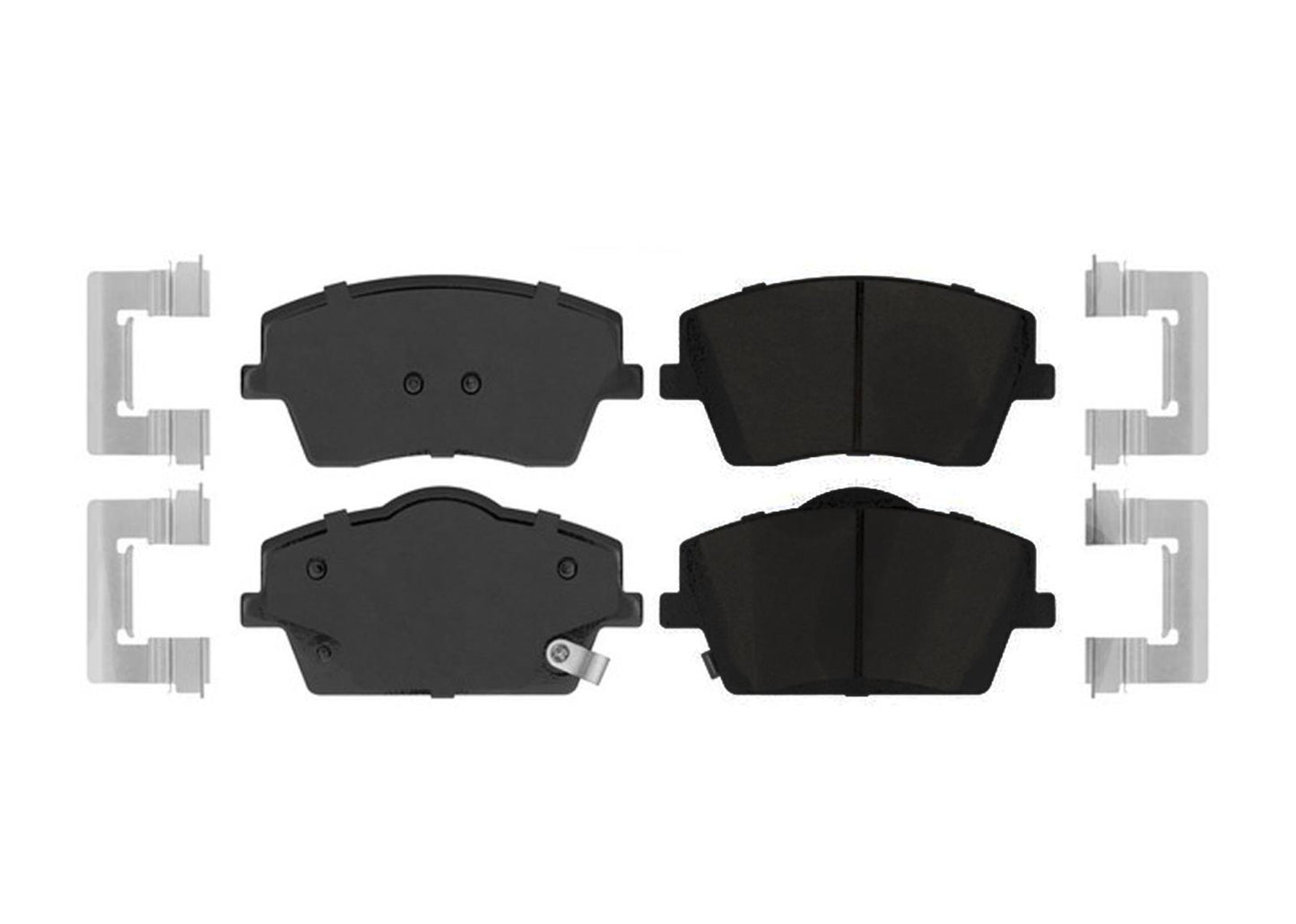 Front GEO Coated Rotors & EPS Brake Pads For Volvo XC40 2019 2022 2024 322MM