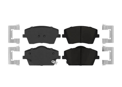Front GEO Coated Rotors & EPS Brake Pads For Volvo XC40 2019 2022 2024 322MM