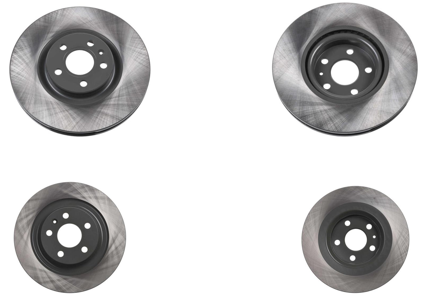 Front & Rear Coated Rotors & EPS Brake Pads For XC40 2019 2023 2024 322MM 302MM