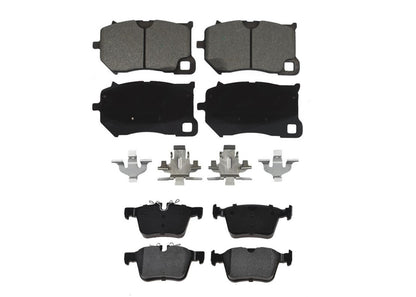 Front & Rear EPS R90 Certified Brake Pads For XC60 22-24 W/ 399MM Front Rotor