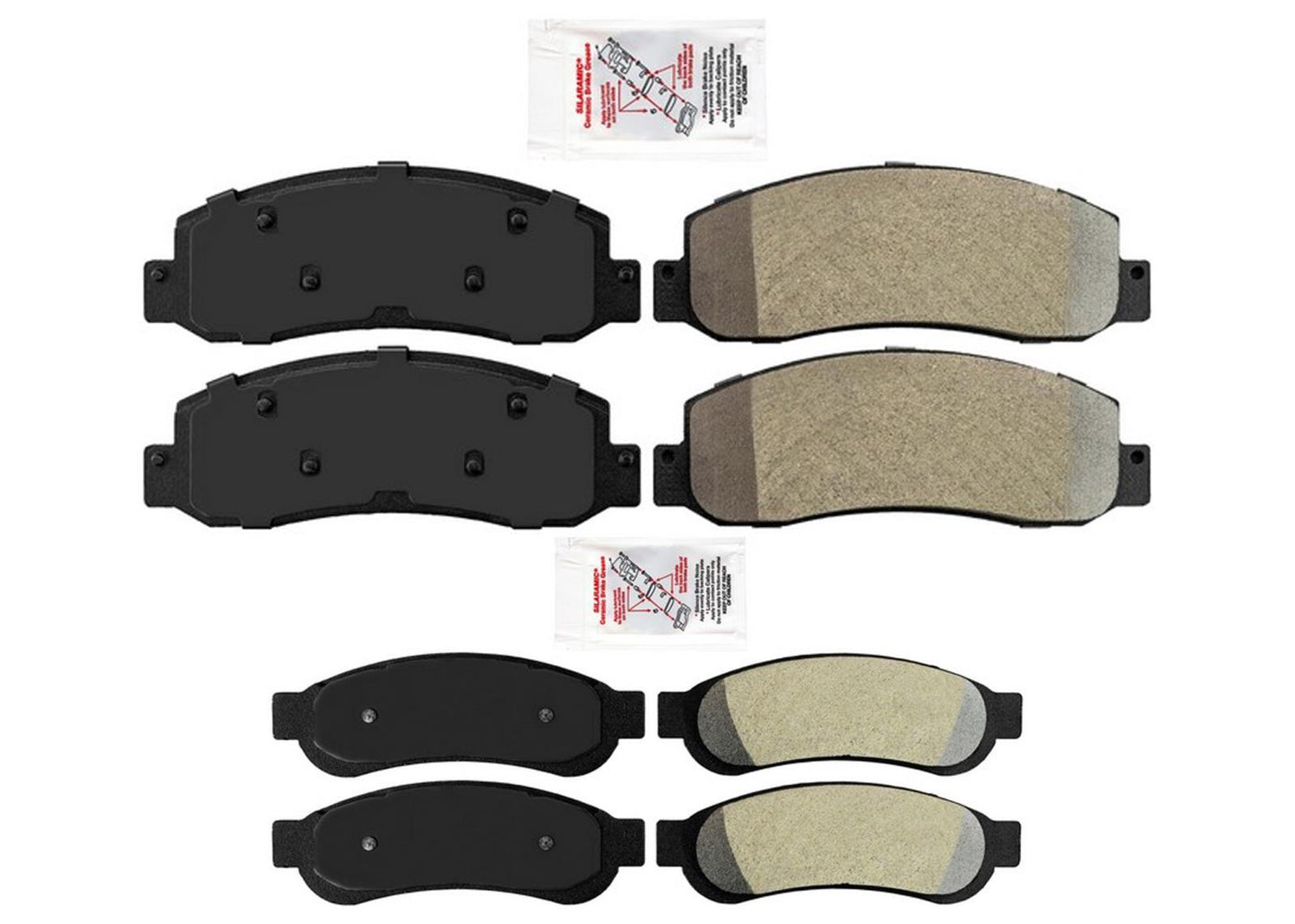 Freno delantero y trasero 08-09 F250 F350 4x4 Super Duty MD1069 MD1334 