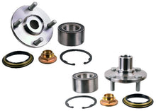 (2) Kit de cojinetes y cubo de rueda 100% nuevo 63055K para Ford Focus 00-11 Escort 91-02