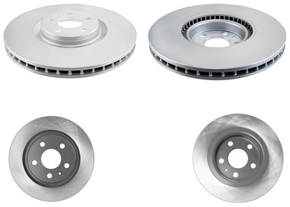 345MM Front & 280MM Rear Coated Rotors & EPS Brake Pads For XC40 2019 2023 2024