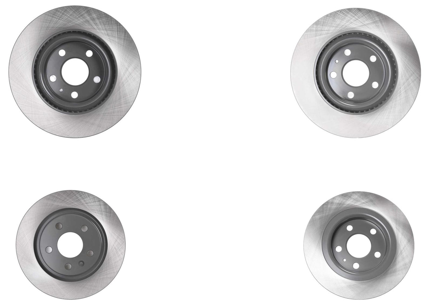 296MM Front & 280MM Rear Coated Rotors & EPS Brake Pads For XC40 2019 2022 2024