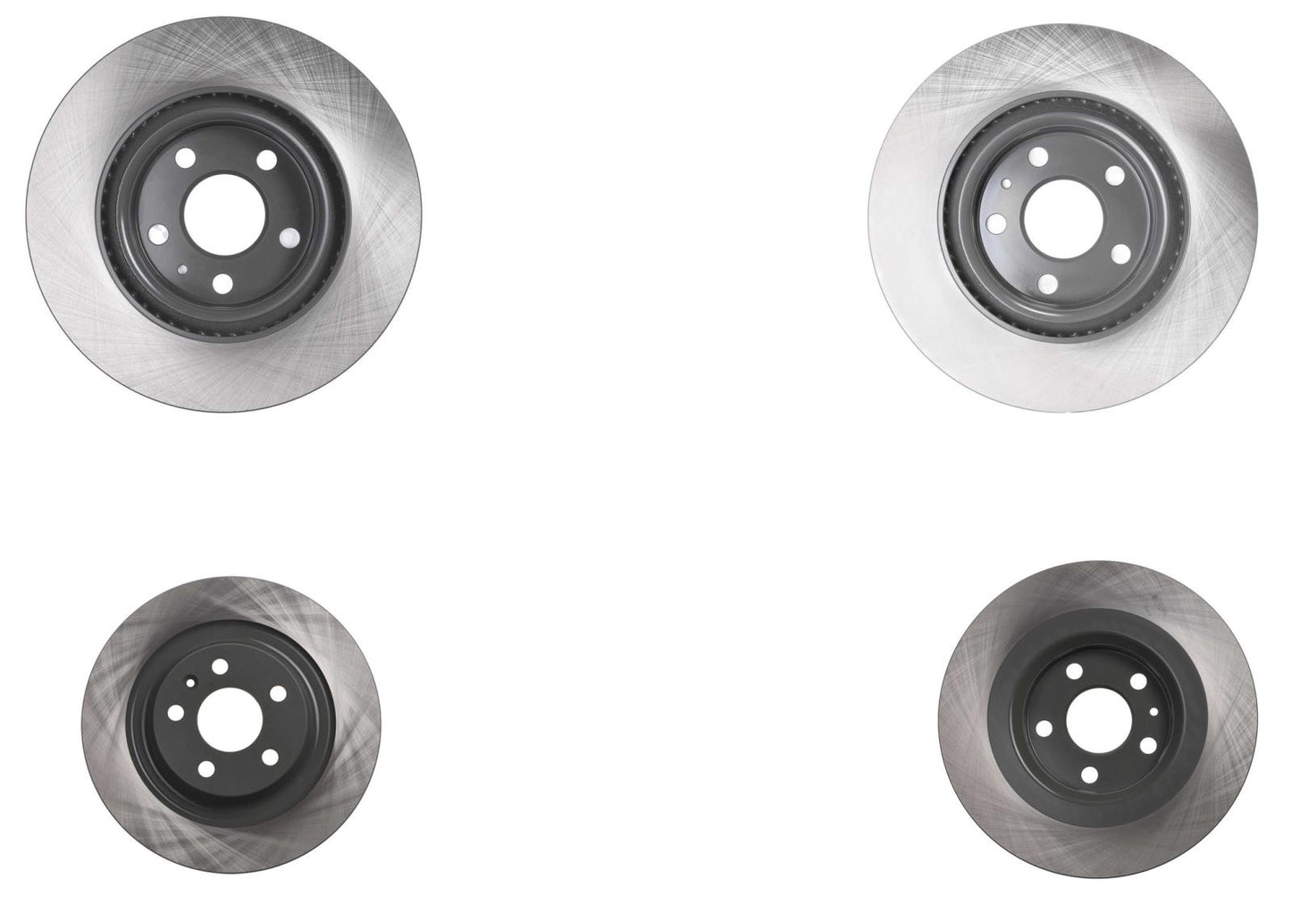 296MM Front & 302MM Rear Coated Rotors & EPS Brake Pads For XC40 2019 2022 2024
