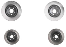 296MM Front & 302MM Rear Coated Rotors & EPS Brake Pads For XC40 2019 2022 2024 - Photo 2