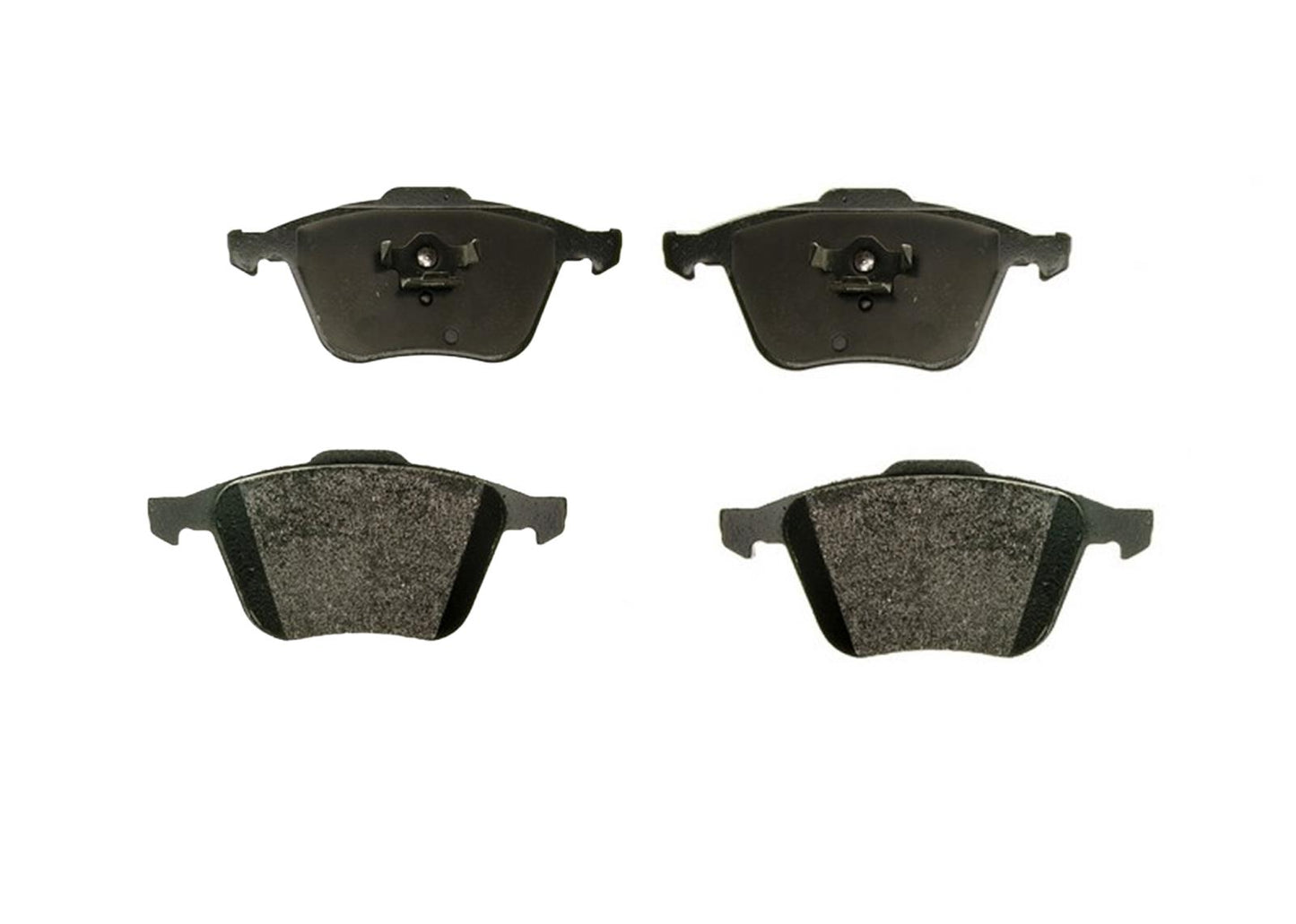 Front 316MM GEO Coated Brake Rotors & EPS Brake Pads For Volvo XC90 2003-2014