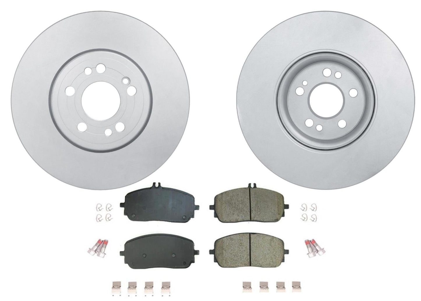 F Coated Disc Brake Rotors & EPS Pads For Base Model Mercedes Benz GLE350 20-23