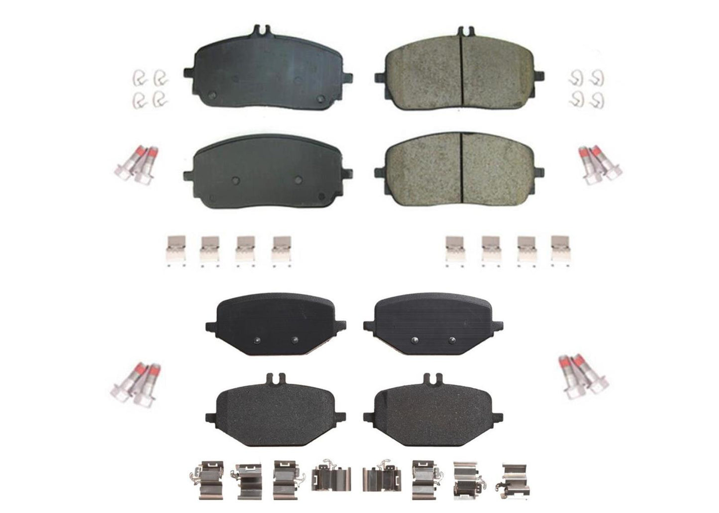 Front and Rear EPS Disc Brake Pads For Base Model Mercedes Benz GLE350 20-23