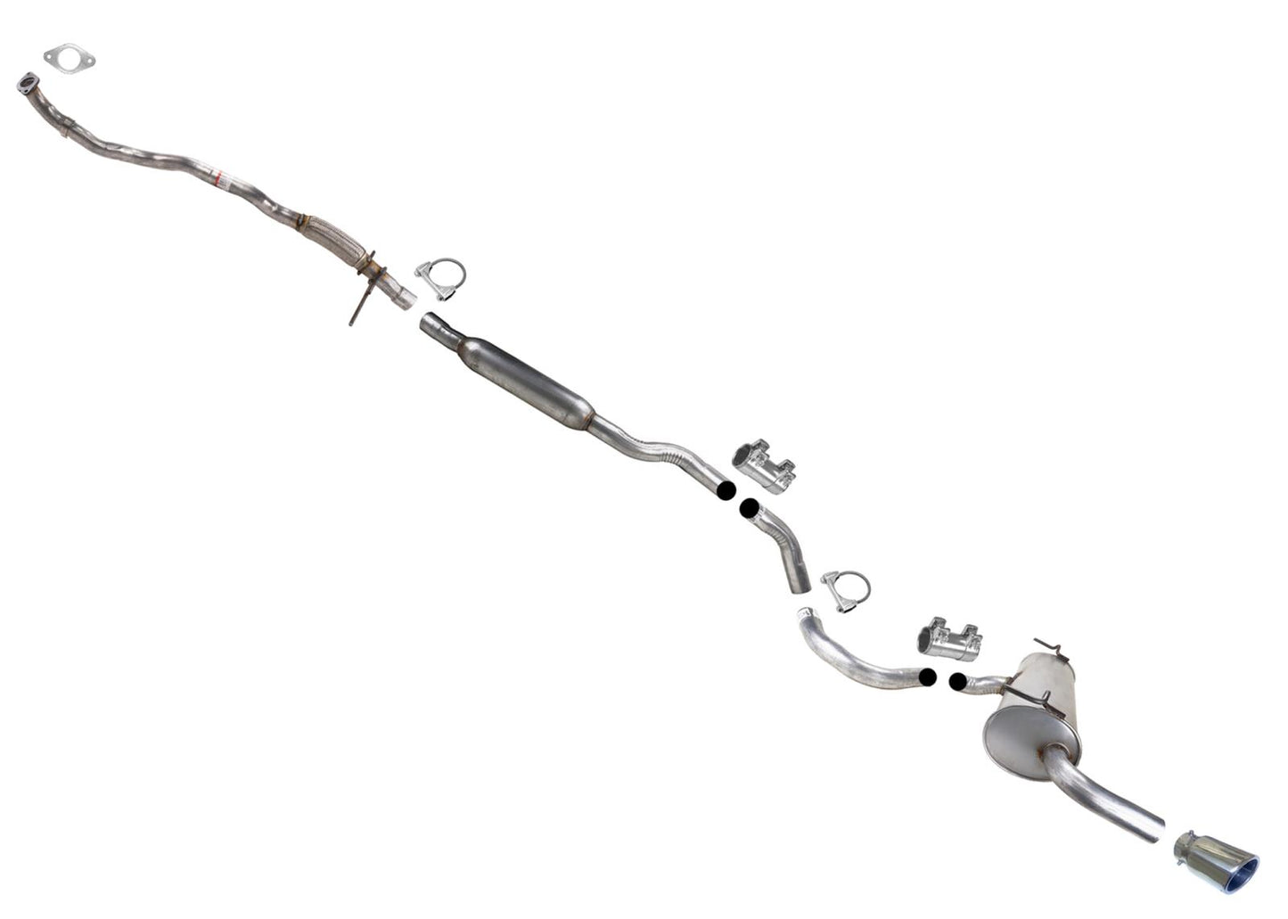Engine Flex Pipe for Jeep Cherokee 2.4L w Active Drive 1 4x4 2014 2015 2016 2018