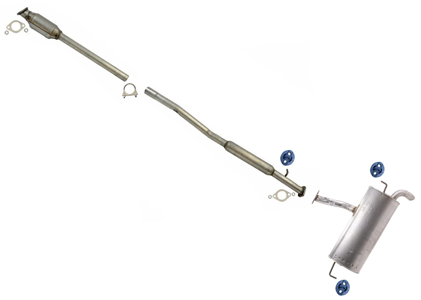 Catalytic Converter Muffler Exhaust for Front Wheel Drive KIA Sportage 2.4 17-22