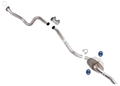 Exhaust System Pipe Muffler for Nissan Sentra S & SV 2.0L 20 2021 2022 2023 2024
