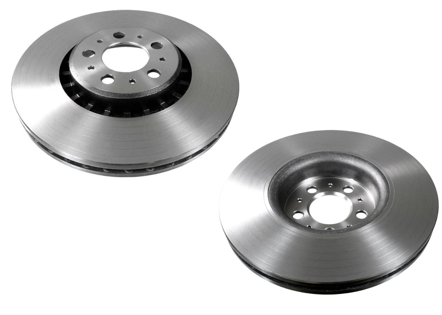 Front 336MM Carbon Coated Brake Rotors & EPS Brake Pads For Volvo XC90 03-14