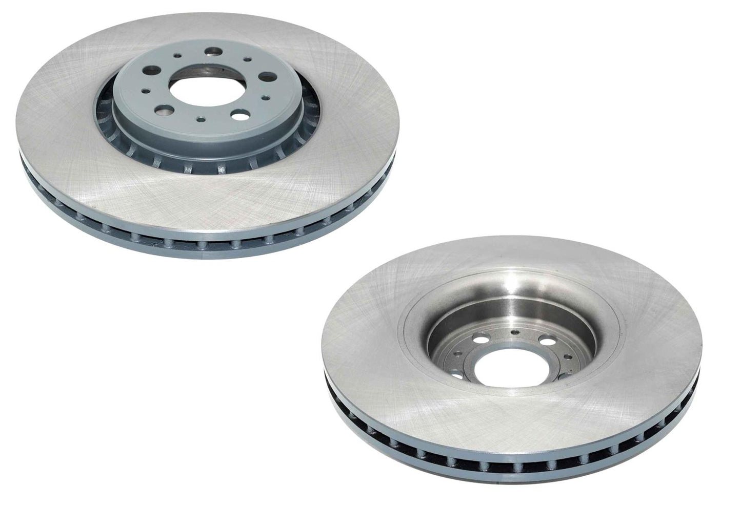 Front 336MM GEO Coated Brake Rotors & EPS Brake Pads For Volvo XC90 2003-2014