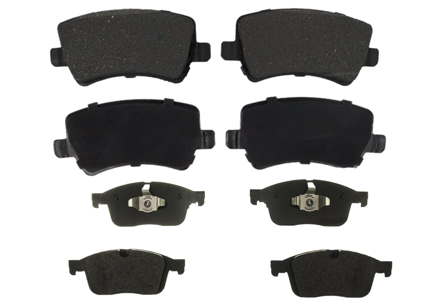 Front & Rear EPS R90 Certified Brake Pad For XC60 16-17 Single Piston Caliper
