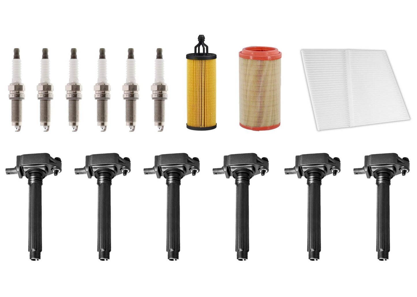 Ignition Coils Spark Plug Tuen Up Kit For RAM Promaster 1500 2014-2021 3.6L