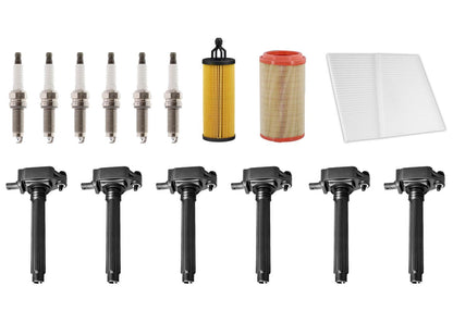 Ignition Coils Spark Plug Tuen Up Kit For RAM Promaster 1500 2014-2021 3.6L