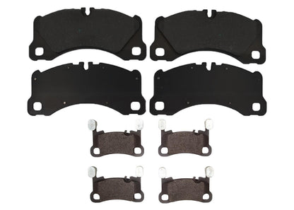 Upgraded Front & Rear Disc Brake Pad Set For Porsche Cayenne Base 2019 2020