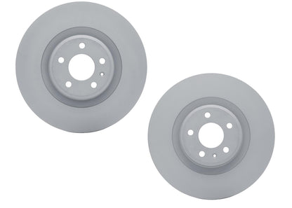 350MM Front Coated Brake Rotors & EPS Brake Pads For Porsche Macan 2021-2023