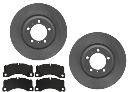 350MM Front Brake Rotors & EPS Brake Pads For Porsche Cayenne Base 2019-2020