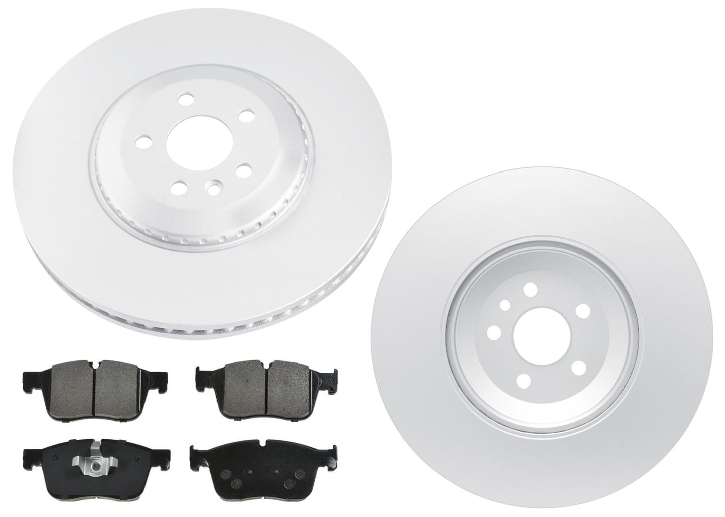 370MM Front Brake Rotors & EPS Brake Pads For Jaguar F-Pace 3.0L 2021 2022 2024